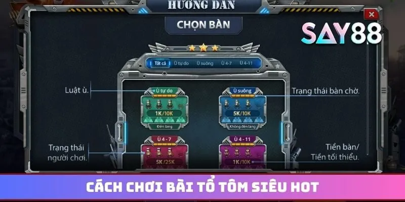 Cách chơi bài tổ tôm siêu hot với quy luật dễ hiểu nhất