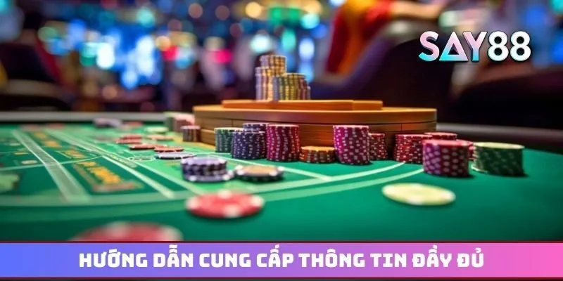 Hướng dẫn cung cấp thông tin đầy đủ trên trang web